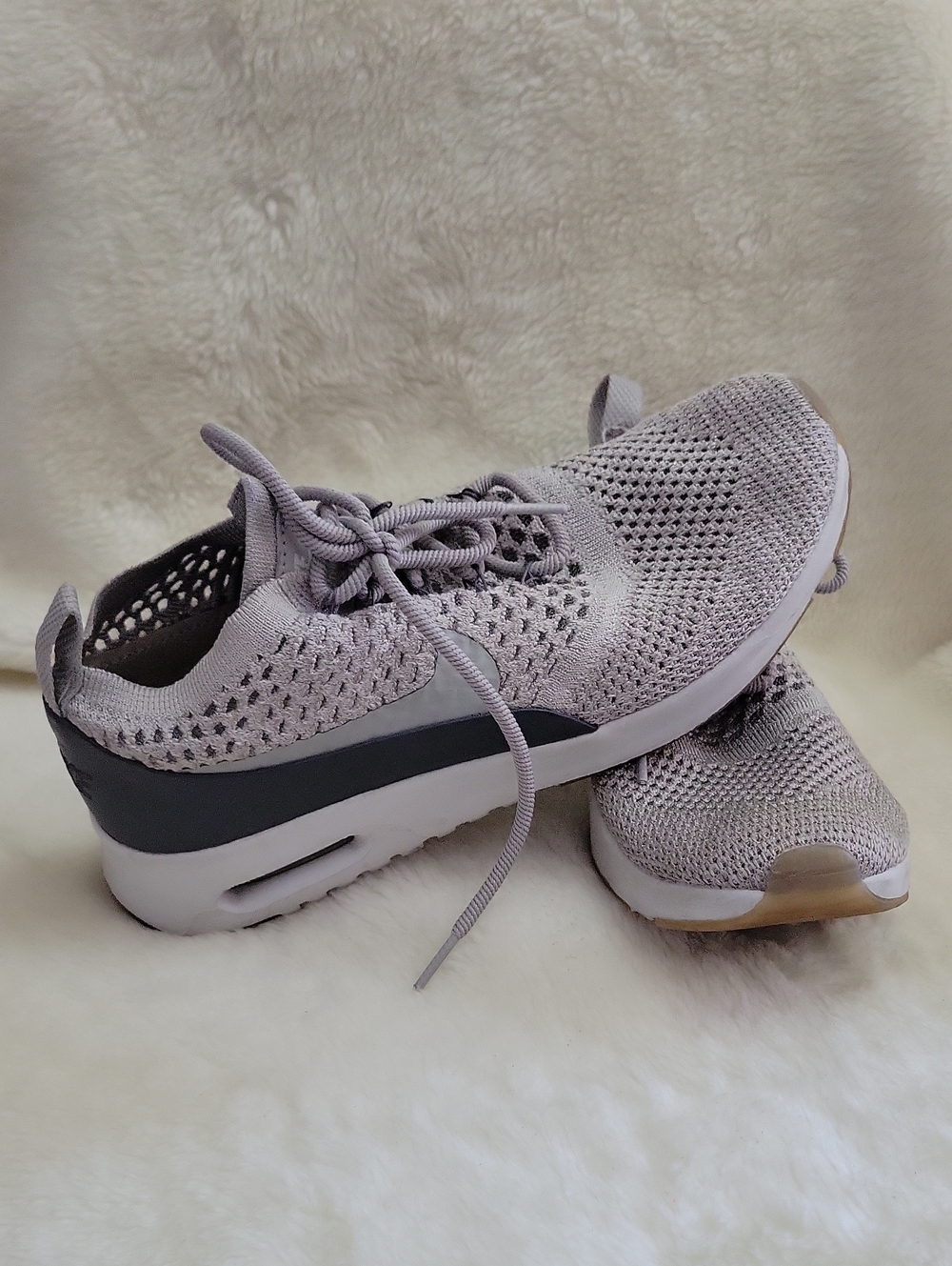 NIKE Air Max Thea Ultra FK WPale Grey/ Pale Grey-Dark Grey. Size 9
